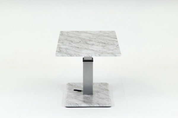 昇降テーブル12060（43?57） 大理石柄 昇降テーブル12060 43−57  