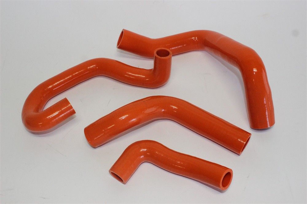 KTM 1050 1090 1190 1290 スーパーアドベンチャー 2013-2019 シリコン ラジエター ホース オレンジ 4p