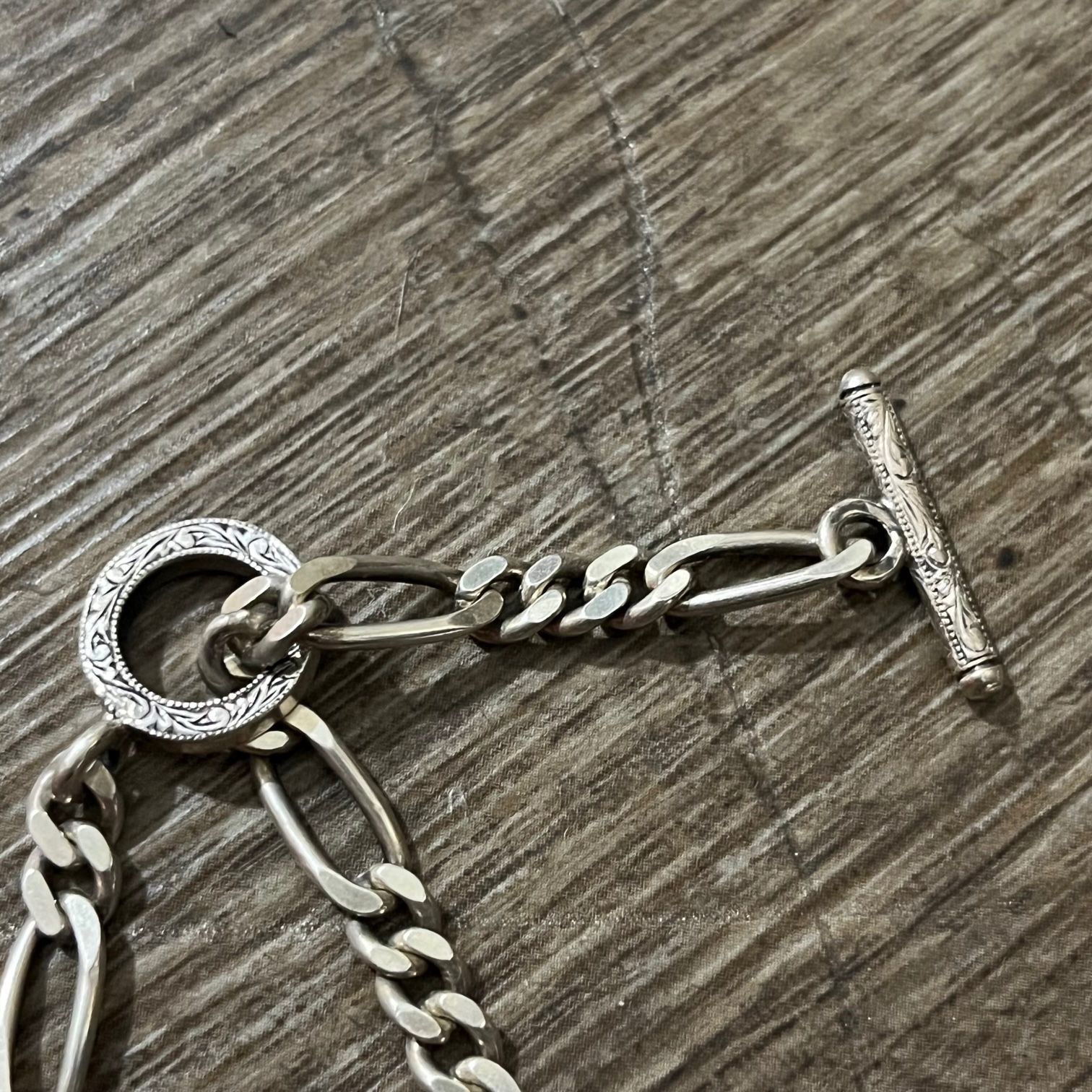 定価41800円 新品 ANTIDOTE BUYERS CLUB Figaro Wide Chain フィンガロ 