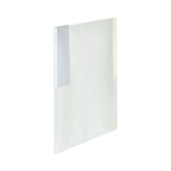 まとめ TANOSEEクリヤーブック 再生PP A4タテ 12ポケット 背幅10mm クリア 1セット 10冊 ×3セット