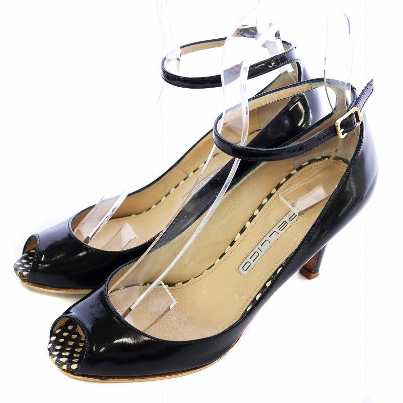 ペリーコ 黒 パンプス （PELLICO(ペリーコ) / パンプス/36.5/BLK/黒 