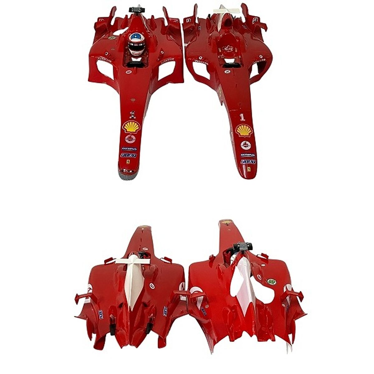 ディアゴスティーニ Ferrari F2004 フェラーリ エンジンカー 1/8