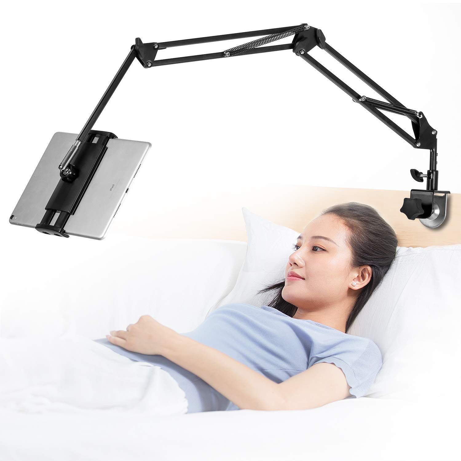 【人気商品】iPad for pro 4.512.9インチ 、iPad ベッド、デスク、台所 、Kindle、android ホルダー surface、Fire or スタンド HD8、N-Switch、iPhone 寝ながら XR、iPhone 横/縱き
