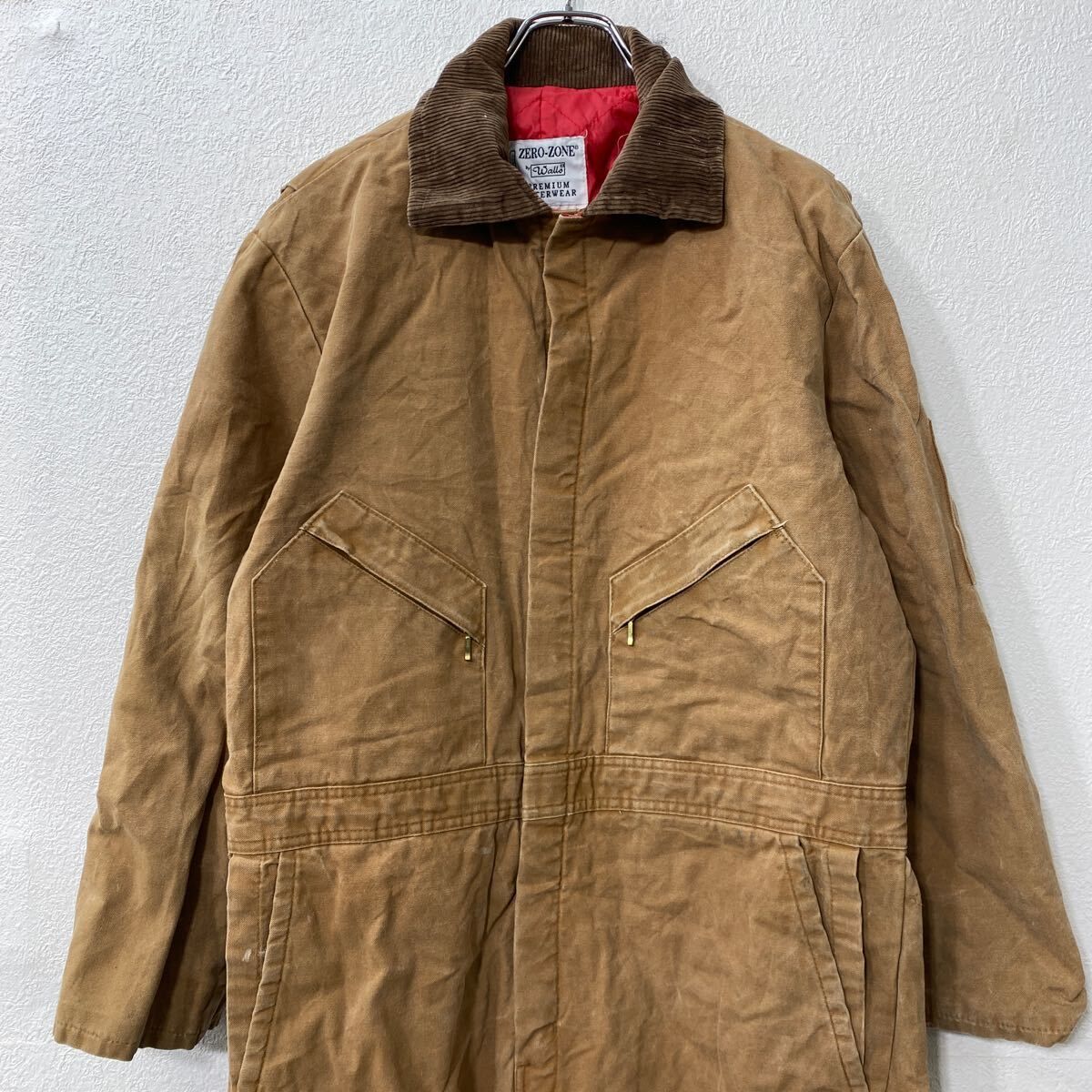 70s USA製古着 Walls ダック中綿ワークジャケット⭐️超ビッグ