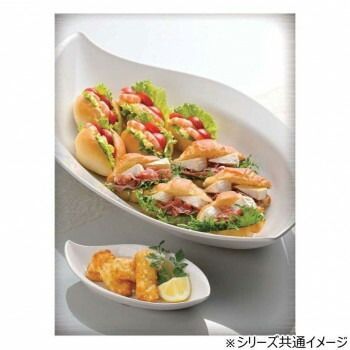 福井クラフト メラミン52cm大葉盛鉢ホワイト 51353950 WWW_NOITHATQUANGTHANH_NET