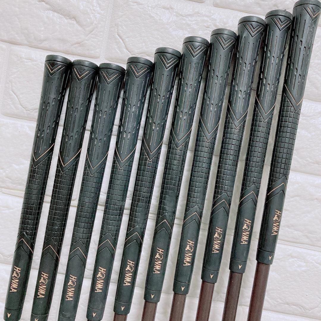 ホンマ LB-606 アイアン10本 3-S R-1 2星 2S 本間 金モグラ - メルカリ