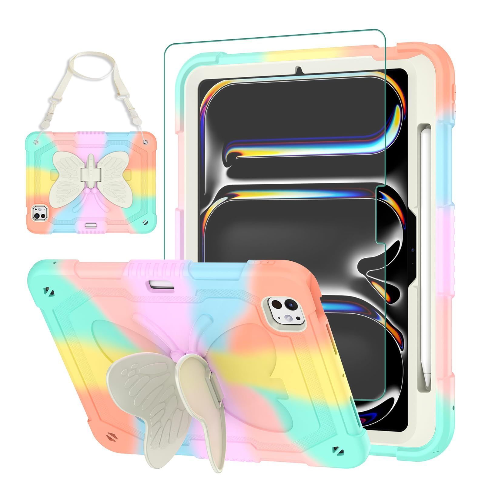 新着商品】iPad Pro 11インチ ケース 2024 iPad Pro M4 ケース 保護