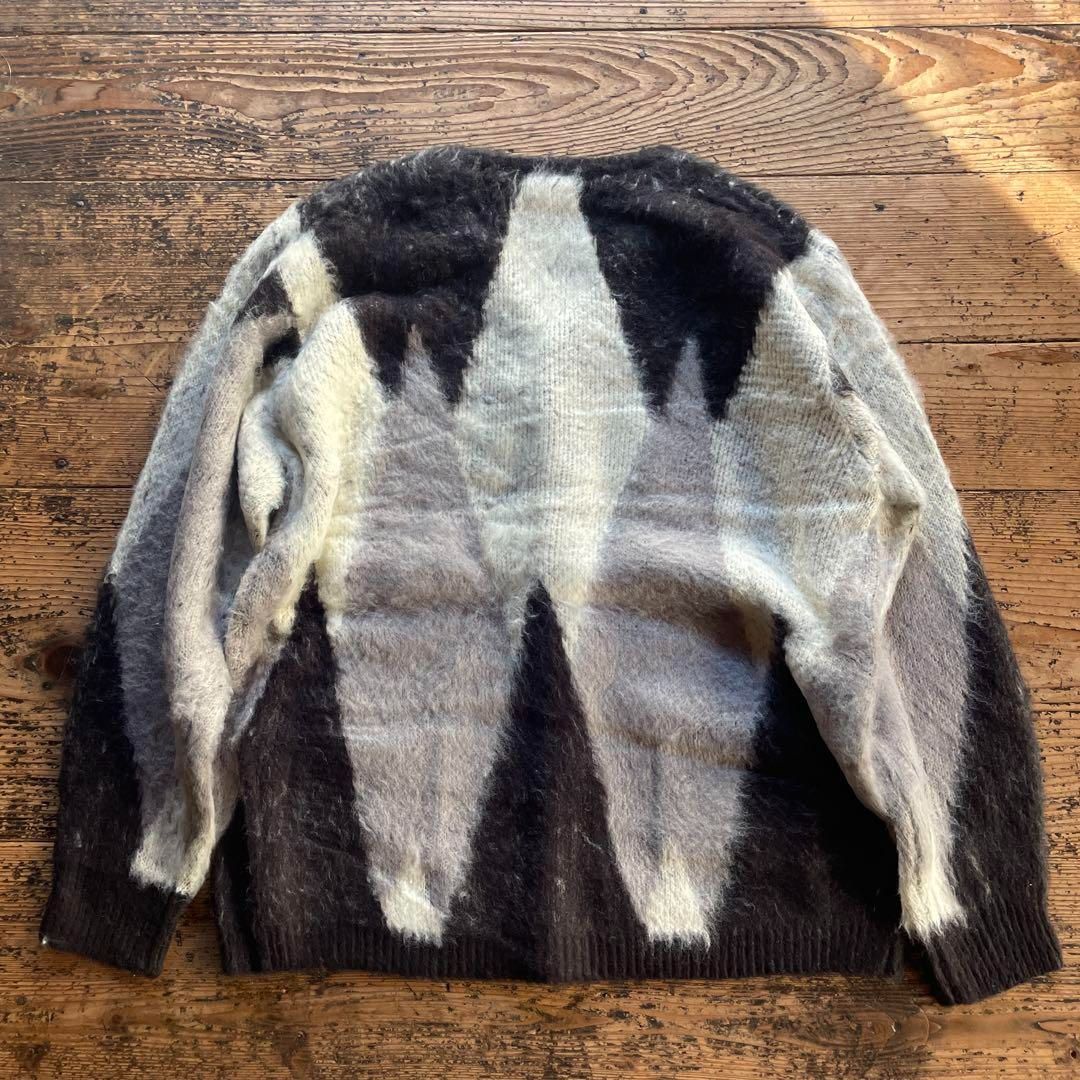 新品 完売 カートコバーン モヘアタッチカーディガン 復刻 BK 黒