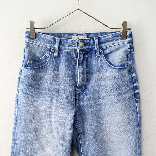 YANUK ×金子綾 ハイライズスリムテーパードデニムパンツ KSX 24 YANUK SALEセール10%OFF YANUK×金子綾 ヤヌーク ハイライズ
