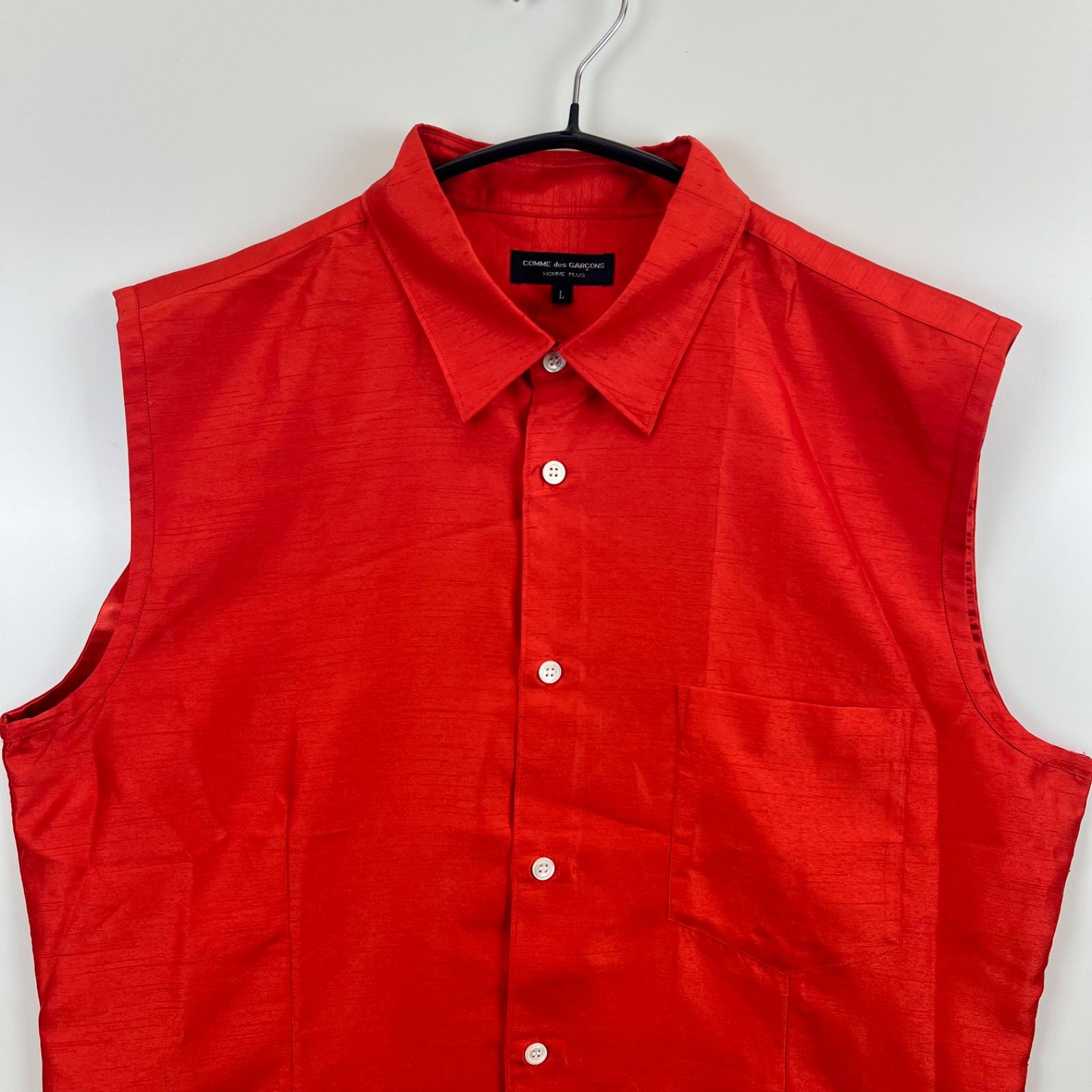 comme des garcons homme plus sleeveless shirt L AD1999 archive old 