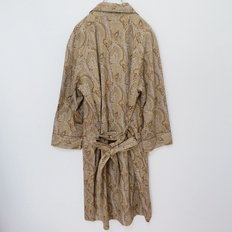 ☆エトロ ETRO ペイズリー柄 ガウンコート ルームウェア a916951ss