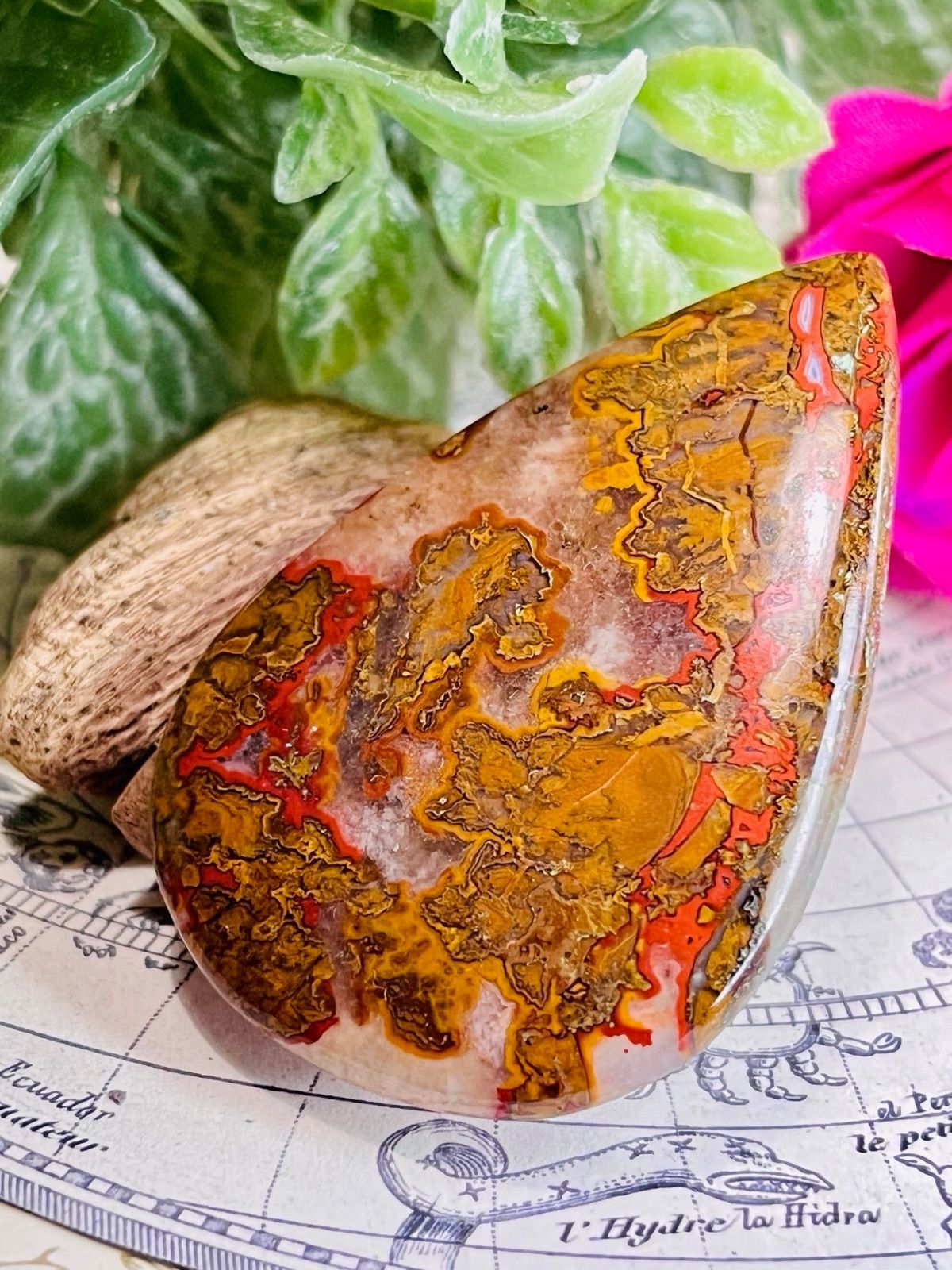 オーシャンジャスパー フレイム マダガスカル産 天然石 【公式通販】