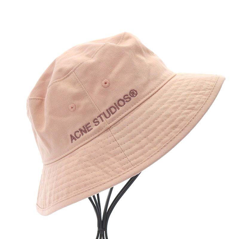 新品Acne Studiosアクネ ストゥディオズ ロゴ 刺繍 バケットハット