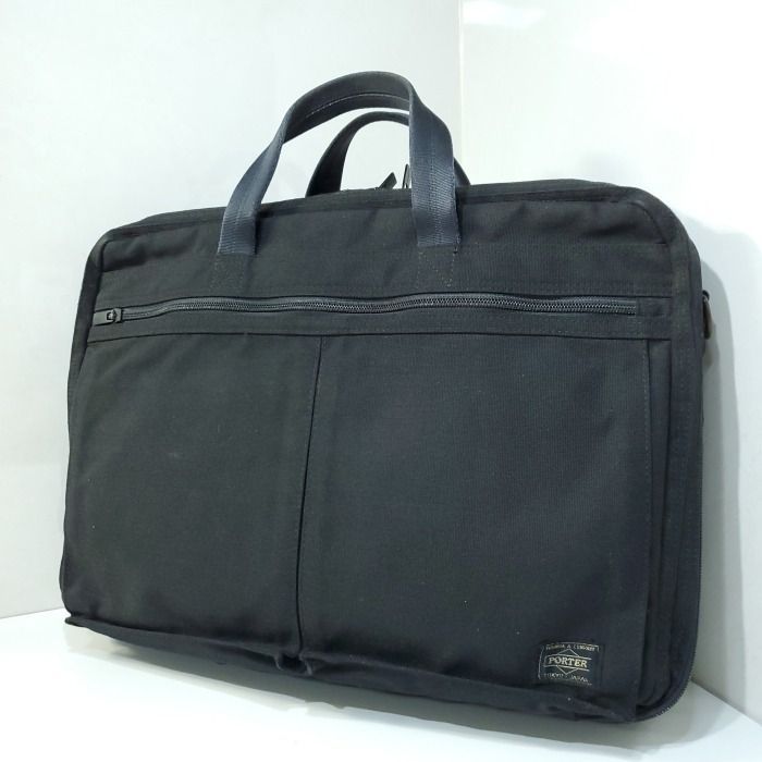 Porter/Yoshida Kaban PORTER/ Yoshida Bag A4 Storage Nylon Business Bag Document Bag Handbag Briefcase Black 3057712e20250321