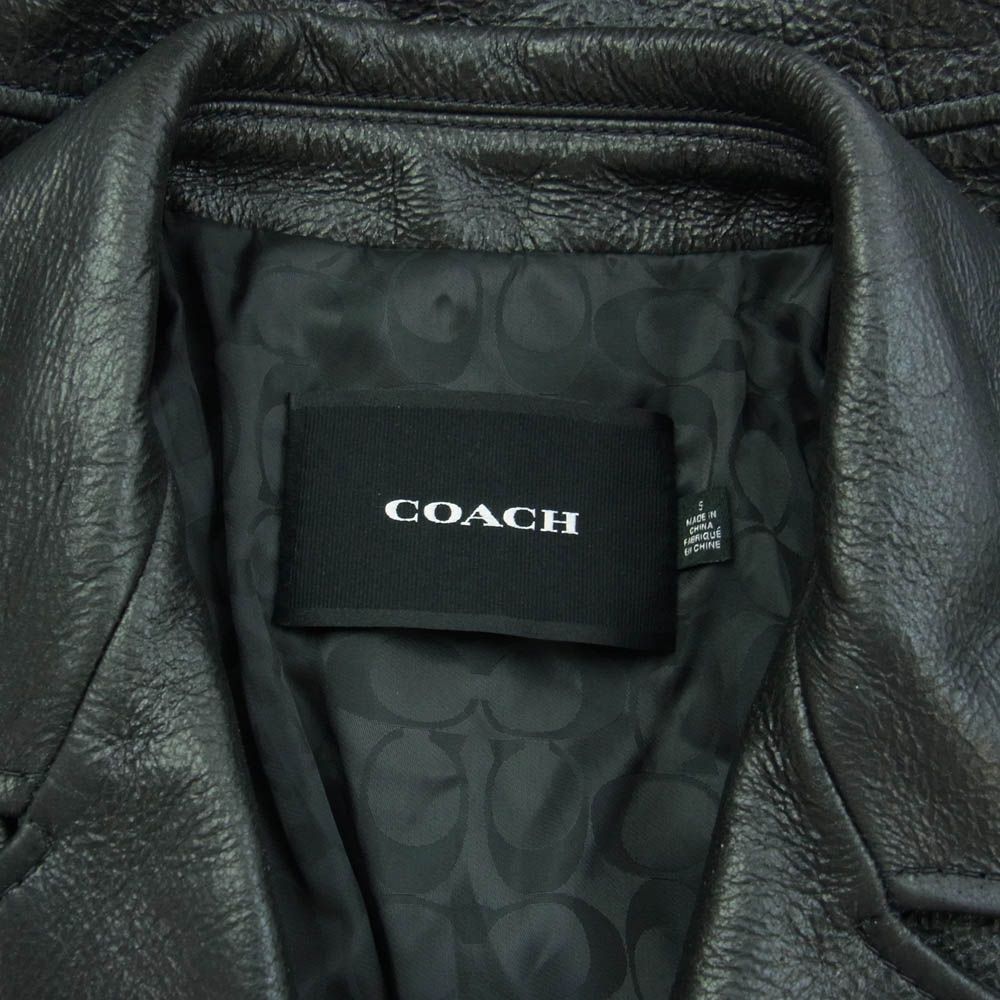 COACH コーチ CL359 MOTO JACKET カウレザー ダブル ライダース