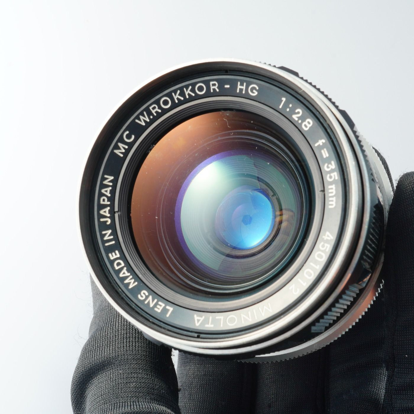 MINOLTA ミノルタ MC W.Rokkor-HG 35mm f/2.8 単焦点レンズ