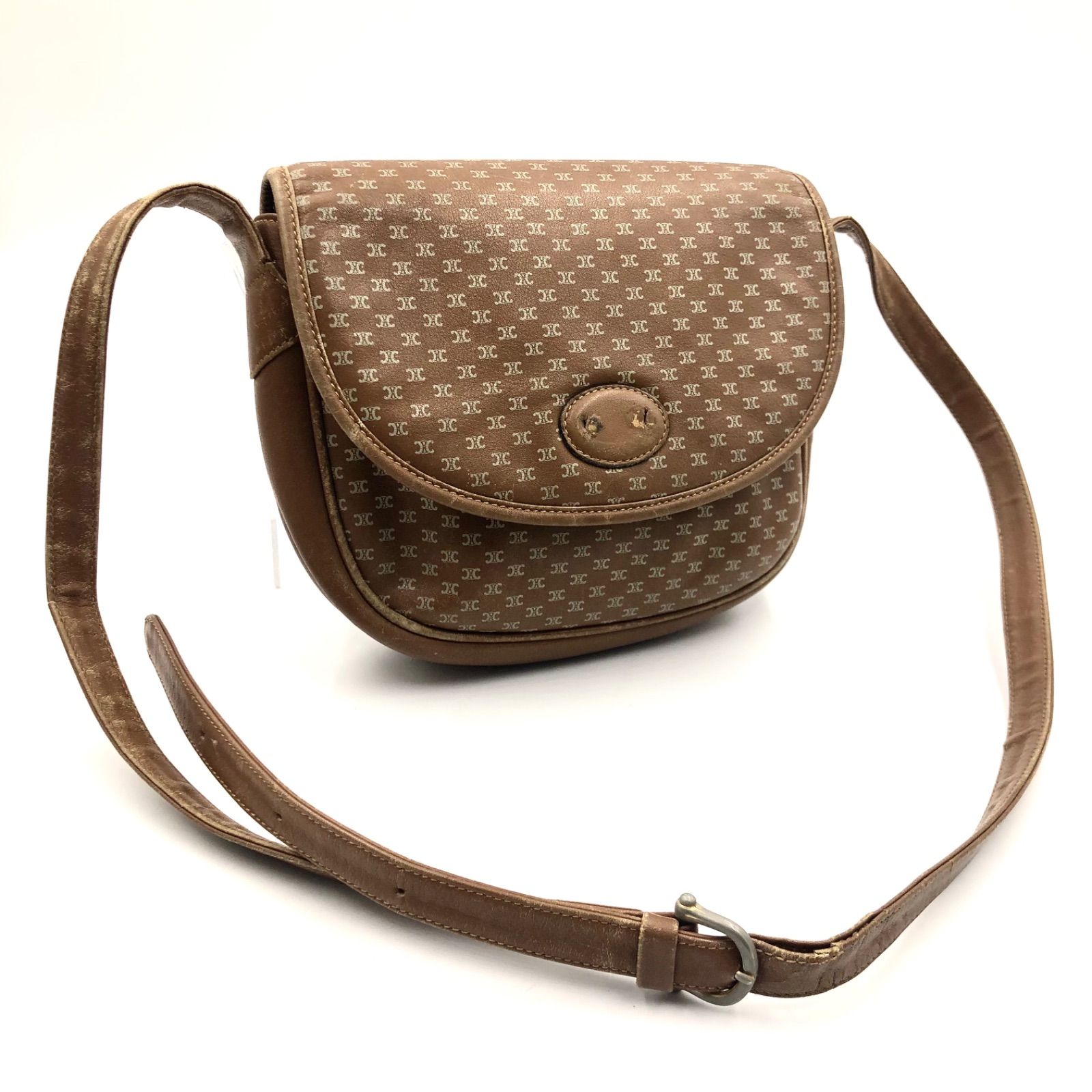 現行品】CELINE ふさわしかっ セリーヌ ショルダーバッグ トリオンフ 