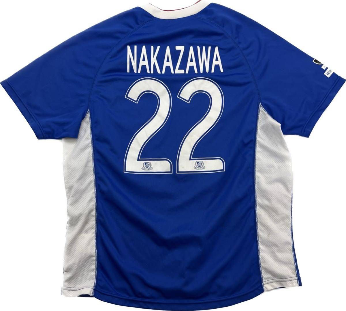 【植中朝日 サイン入り】マリノスNISSAN サッカーシャツ 植中朝日 サイン入り】マリノスNISSAN サッカーシャツ 植中朝日 サイン