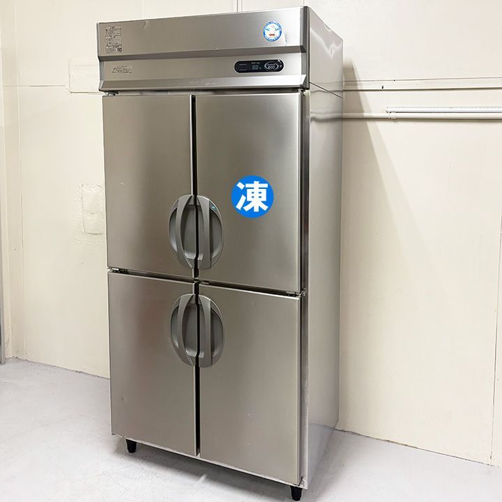 フクシマガリレイ タテ型冷凍冷蔵庫 ARN-091PM 2019年製 冷凍1