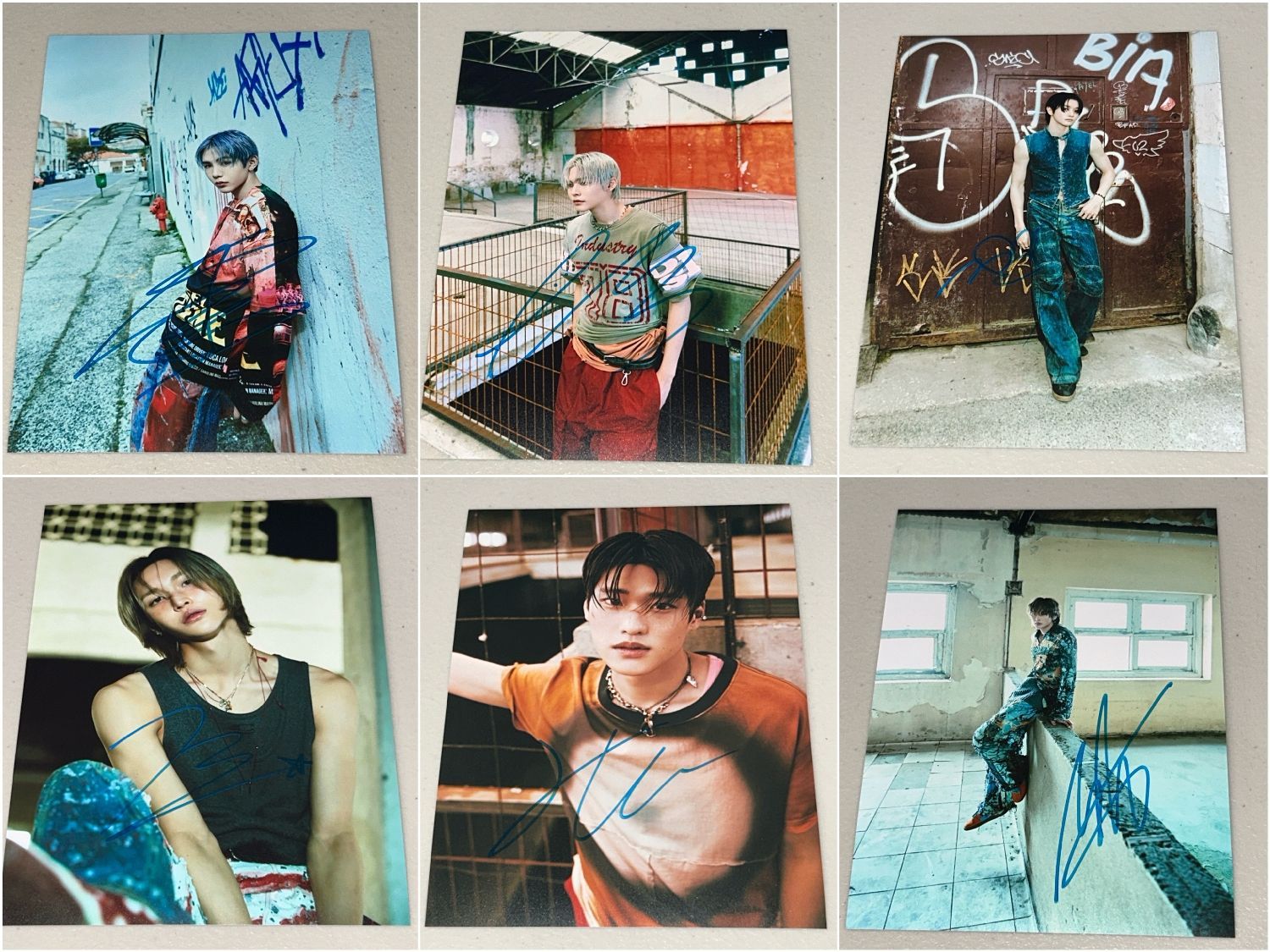 RIIZE 直筆サイン「Impossible」スチール写真6枚セット RIIZE 直筆サイン「Impossible」スチール写真6枚セット