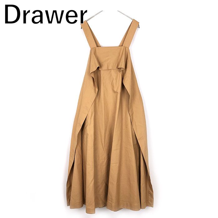 ドゥロワー Drawer ジャンパースカート ロング ドレス ワンピース  