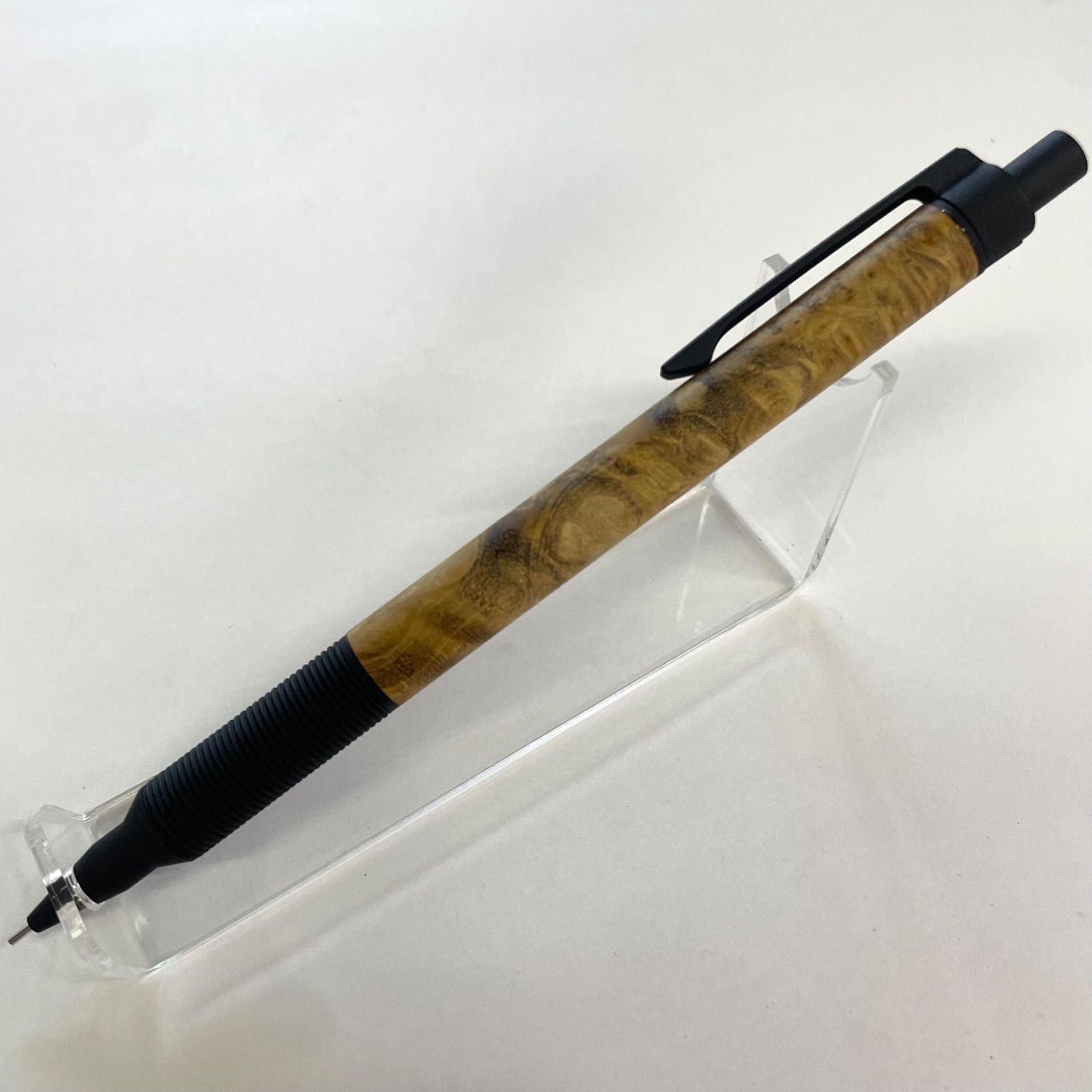 LUDDITE エバードロー 銘木モデル シャープペンシル Mブラック