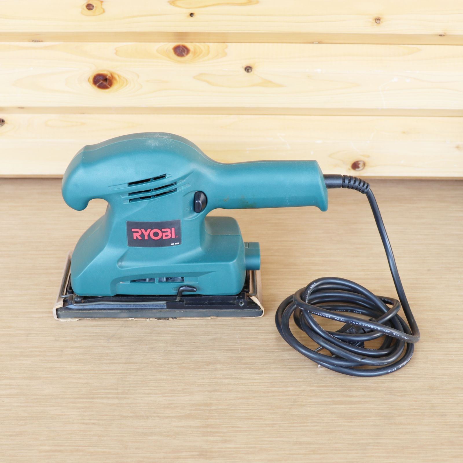新潟発 RYOBI マイサンダ MS-350 中古 動作確認済 ベルト