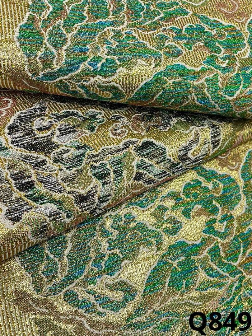 袋帯 ラメ糸 金糸 キラキラ 華やか ♥品 正絹 六通