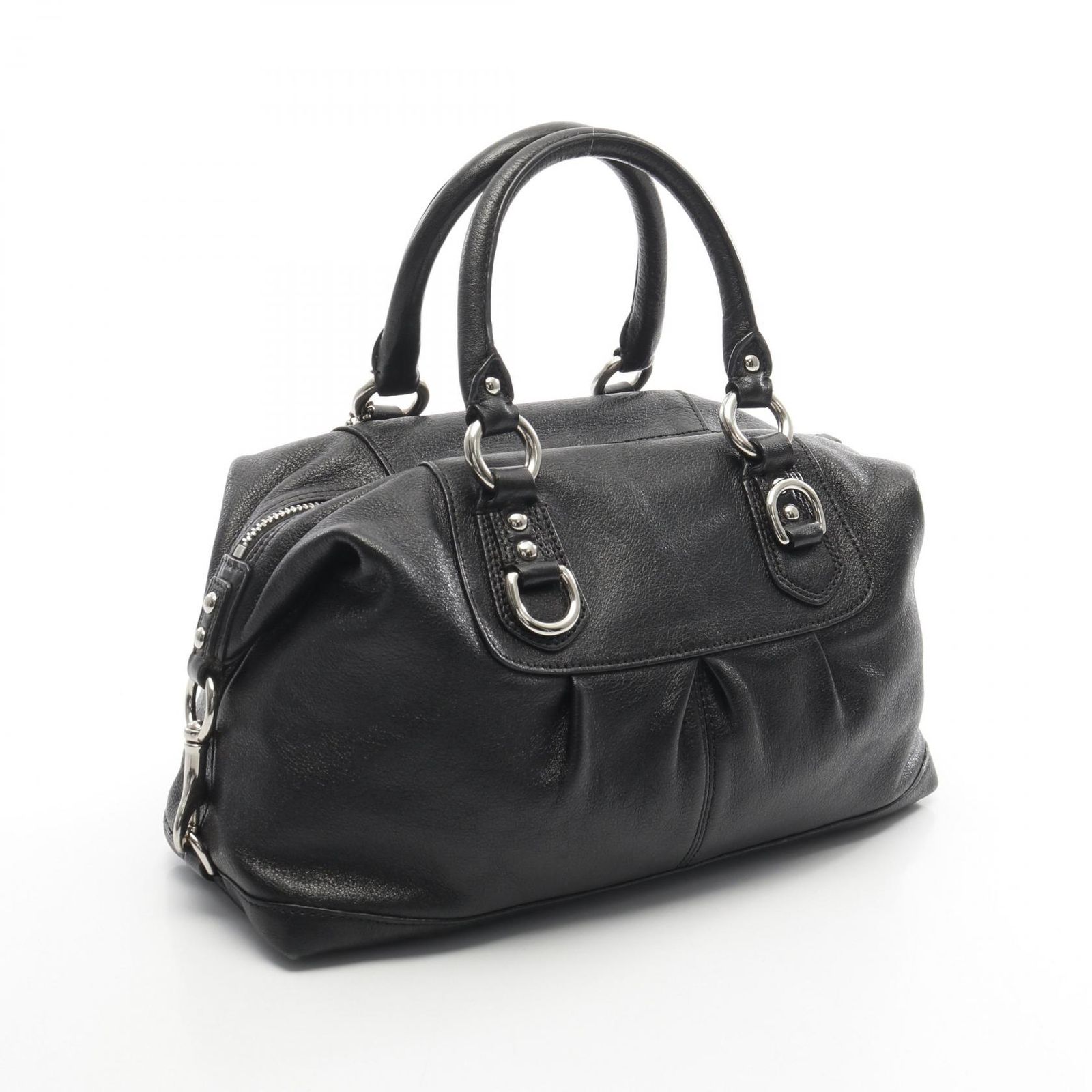 ブラック ハンドバッグ キャンバス/レザー coach コーチ COACH バッグ （ブラック） - ファッション通販 MAGASEEK