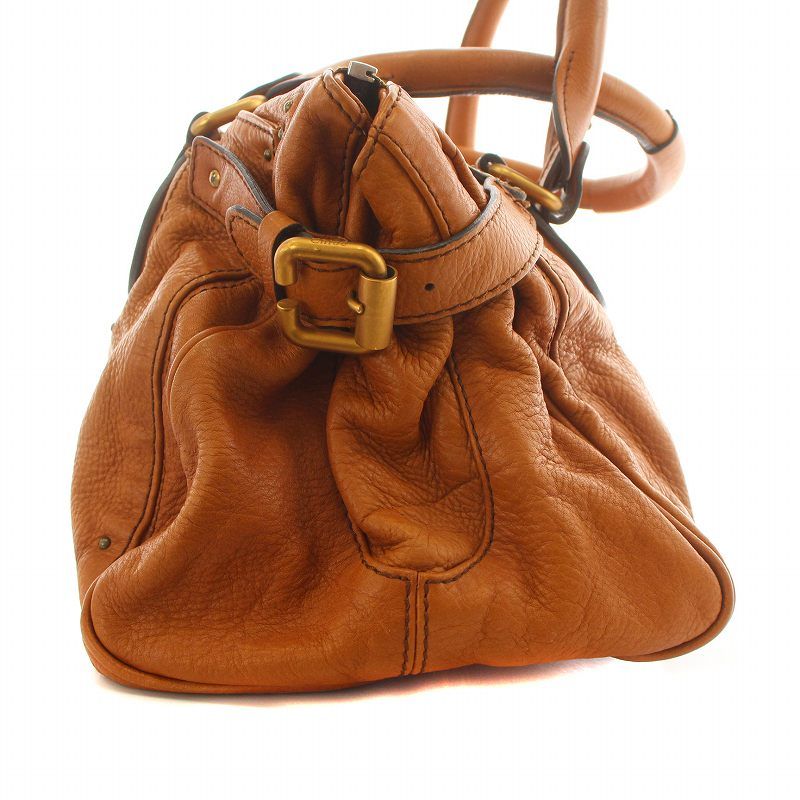 クロエ CHLOE PADDINGTON パディントン ラージ ハンドバッグ レザー