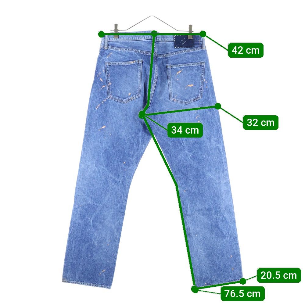 VISVIM (ヴィスヴィム) 25SS SOCIAL SCULPTURE DENIM 11 DRY-26