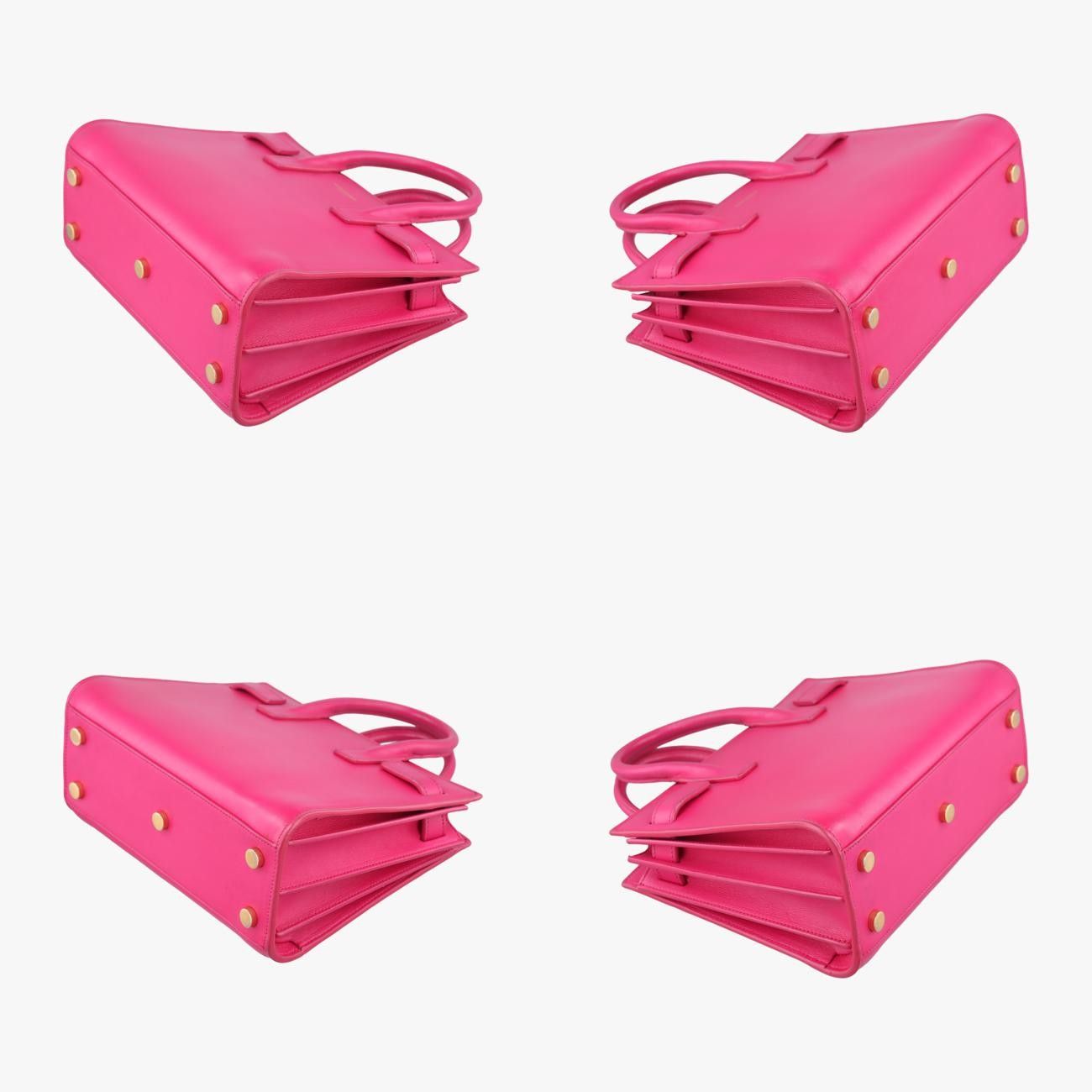 イヴサンローランYves Saint Laurentサックドジュールナノローズ レッドレザー340778PMR340778.0714 DECORATOM_COM_BR