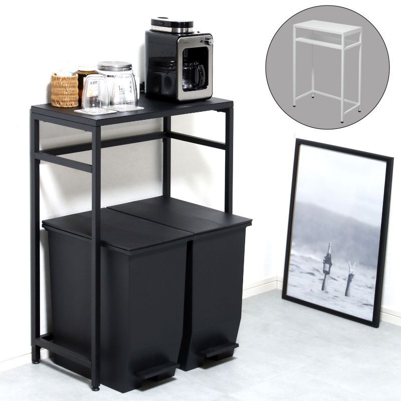 ウォーターサーバーラック　ブラック ウォーターサーバーボトルラック ウォーターサーバーラック (ブラック) ウォーターサーバーラック