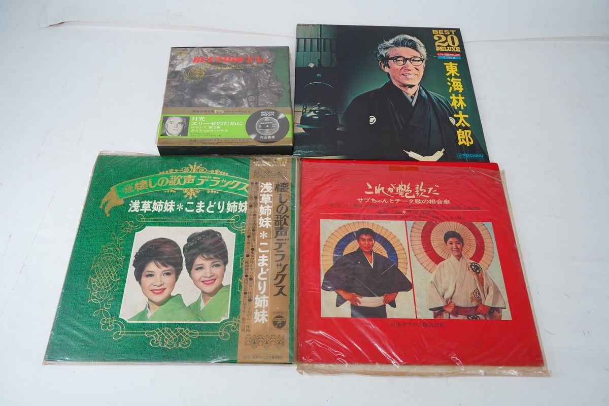 7.317 △ レコード盤 まとめ売り 懐メロ 歌謡曲 昭和レトロ 多数