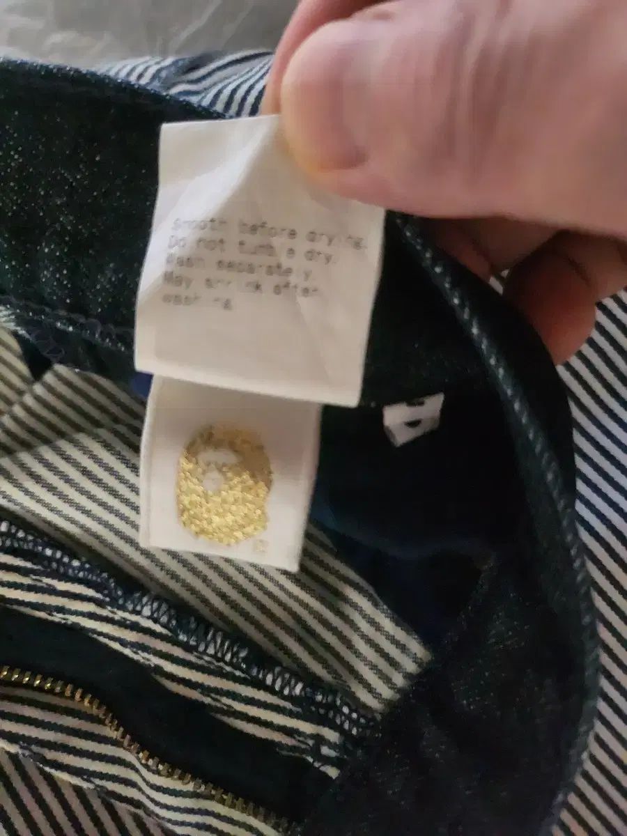 A BATHING APE(アベイシングエイプ) ハーフパンツ ストライプ ショート