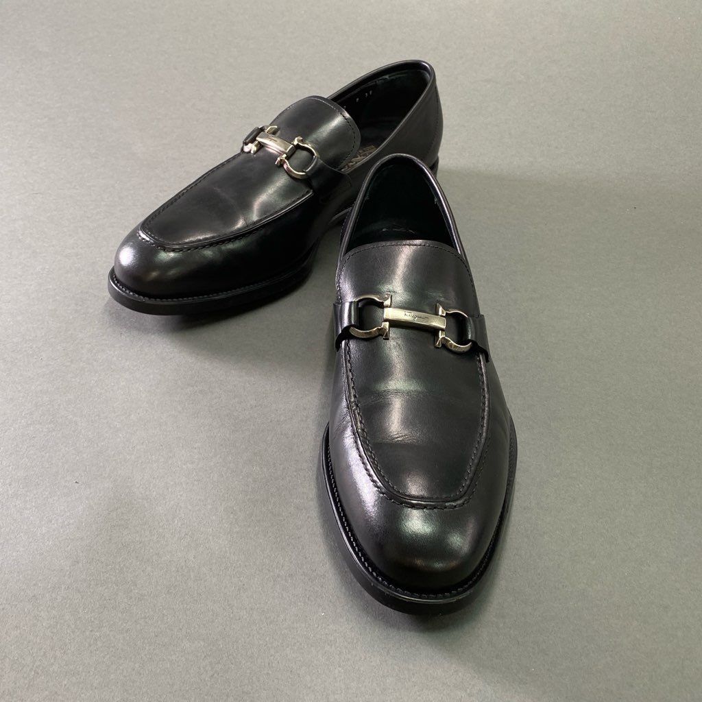 7f7 【イタリア製】 Salvatore Ferragamo サルヴァトーレ フェラガモ  