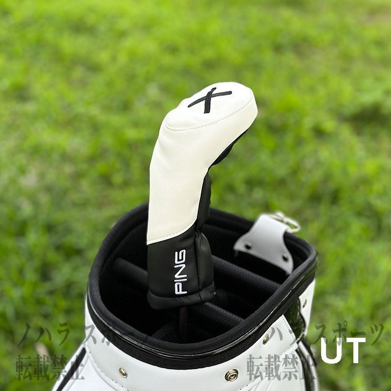 ユーティリティ 2個 セット UT ゴルフ UT用 2個セット BLENDED グレー ユーティリティ ヘッドカバー