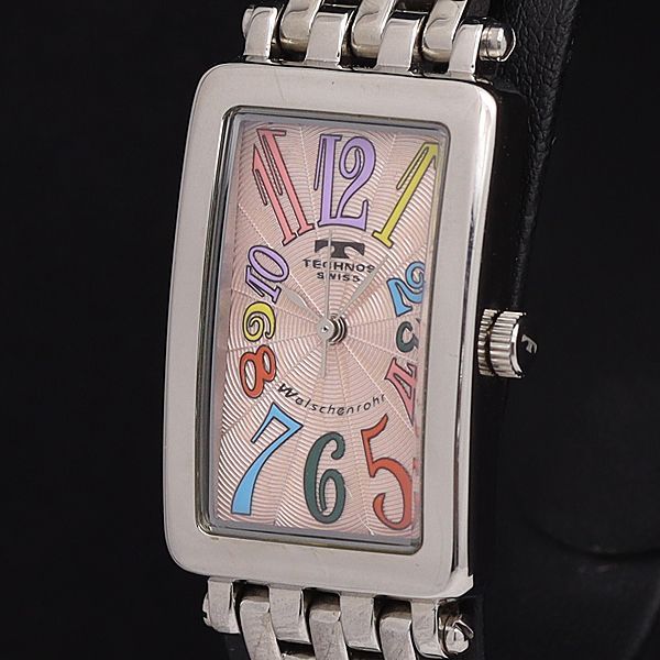 ヴィンテージ ウォッチ アナログ 腕時計 TECHNOS スクエア 稼働品 美品 Yahoo!オークション -「テクノス 腕時計 アンティーク」(た行