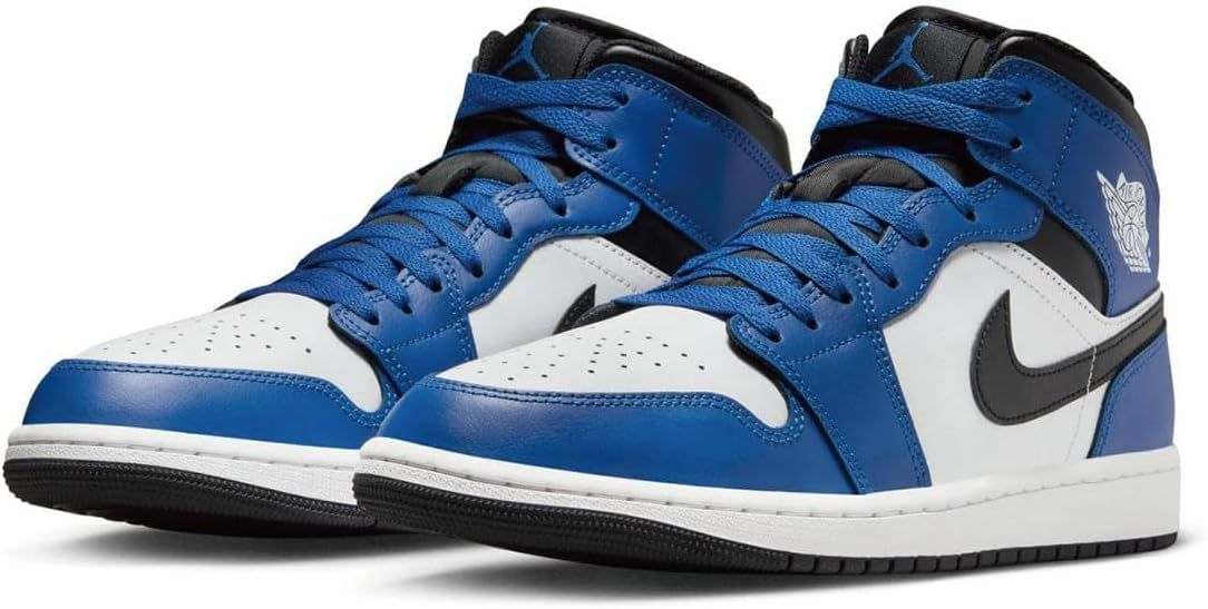 ナイキ エア ジョーダン 1 ミッド AIR JORDAN 1 MID ブルー|ホワイト|ブラック DQ8426-402 26.5cm 26.5 cm