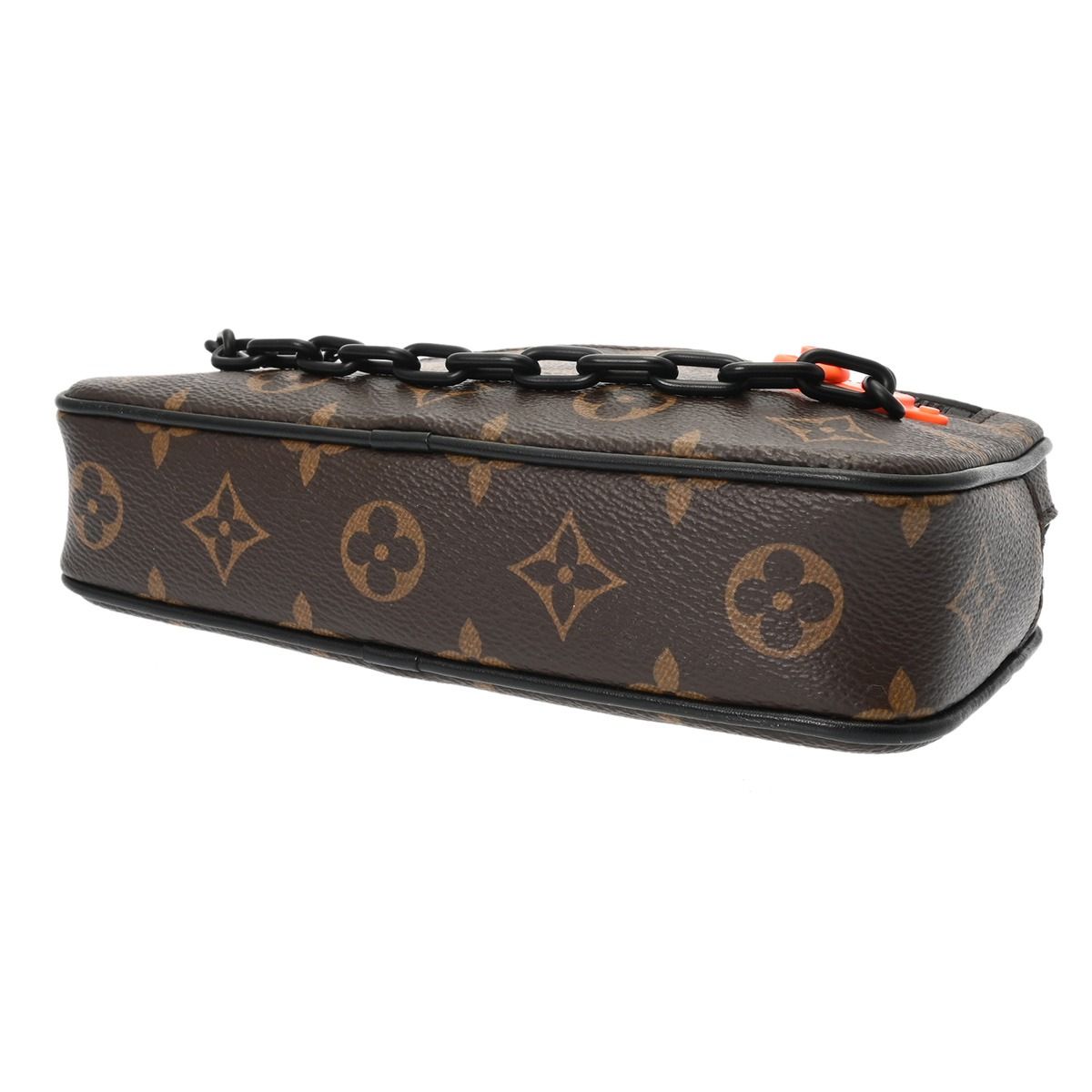 ルイヴィトン モノグラム ソーラーレイ ポシェットヴォルガ ブラウン  