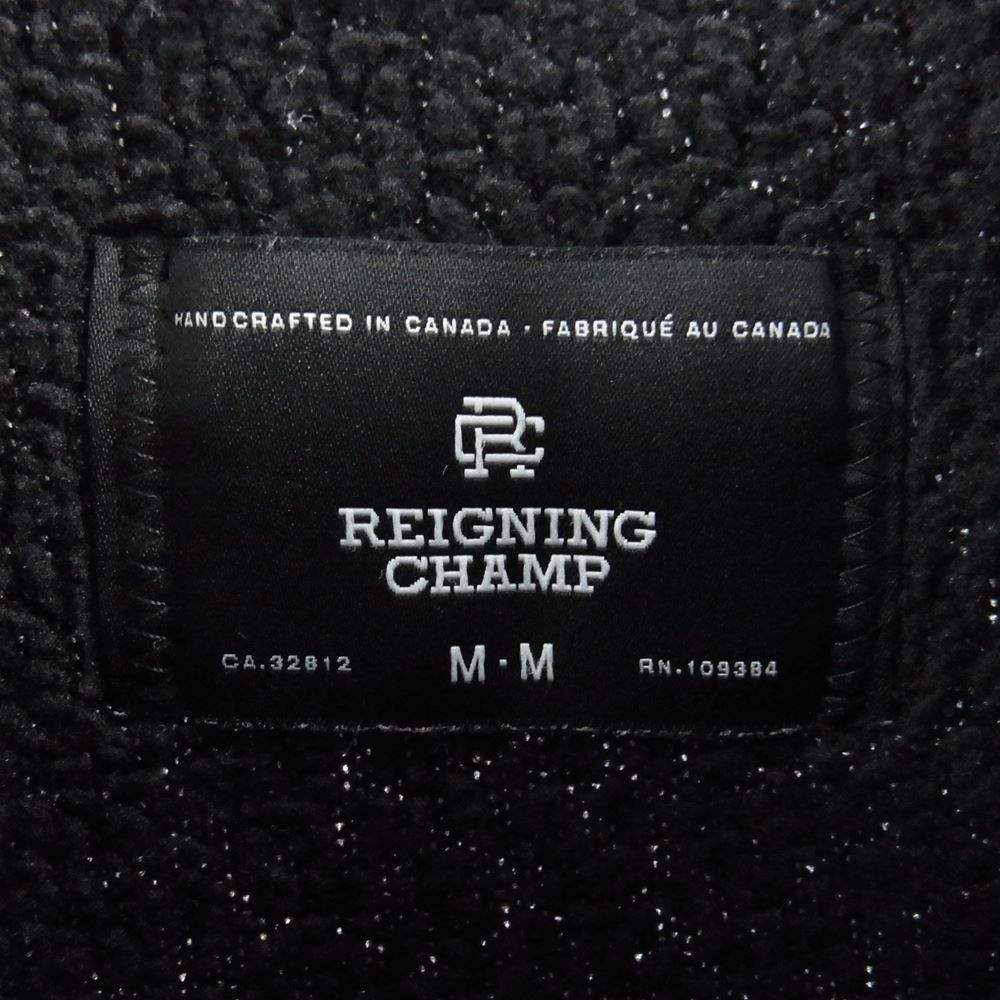 REIGNING CHAMP レイニングチャンプ ジャケット RC-3407 フリース プルオーバー トレーナー ブラック系 M【中古】 - メルカリ