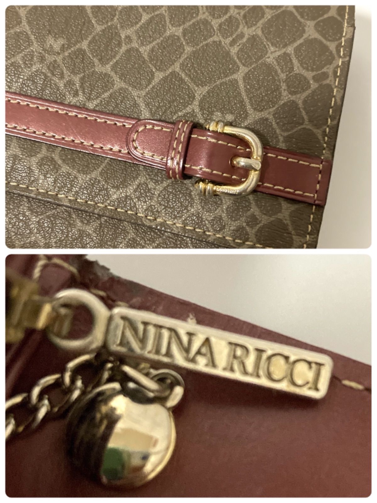 NINA RICCI ニナリッチ レディース 長財布 2つ折り ウォレット