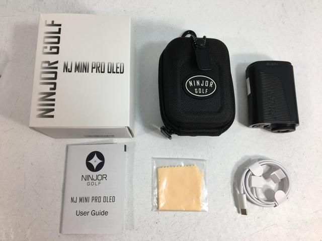 中古　NINJOR GOLF NJ MIN PRO OLED ブラック NINJOR GOLF NJ MINI PRO OLEDを検証レビュー！ゴルフ用レーザー