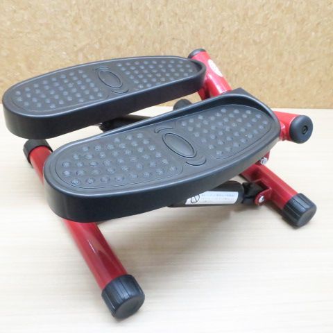 未使用品＞ショップジャパン ステッパーナイスデイ コンパクト レッド