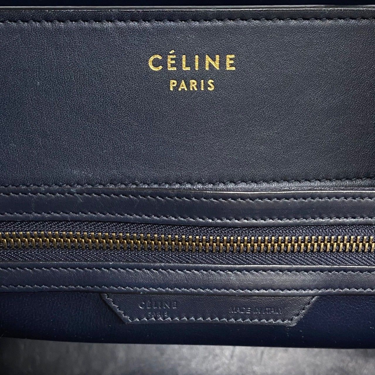 極 美品 希少品 CELINE セリーヌ ラゲージ ミニ キャンバス レザー 本