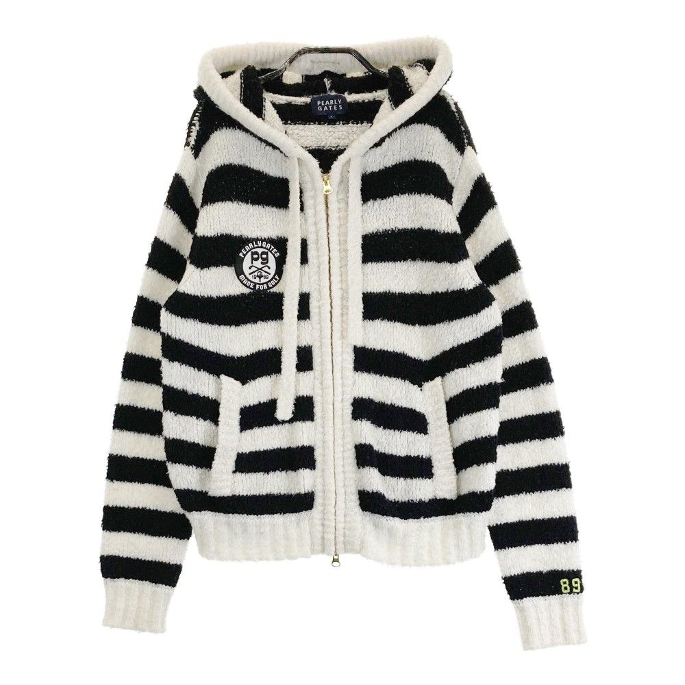 PEARLY GATES パーリーゲイツ フード付 ニットジャケット