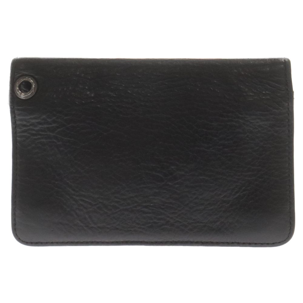 CHROME HEARTS (クロムハーツ) 2ZIP/2ジップ クロスボールボタンレザー