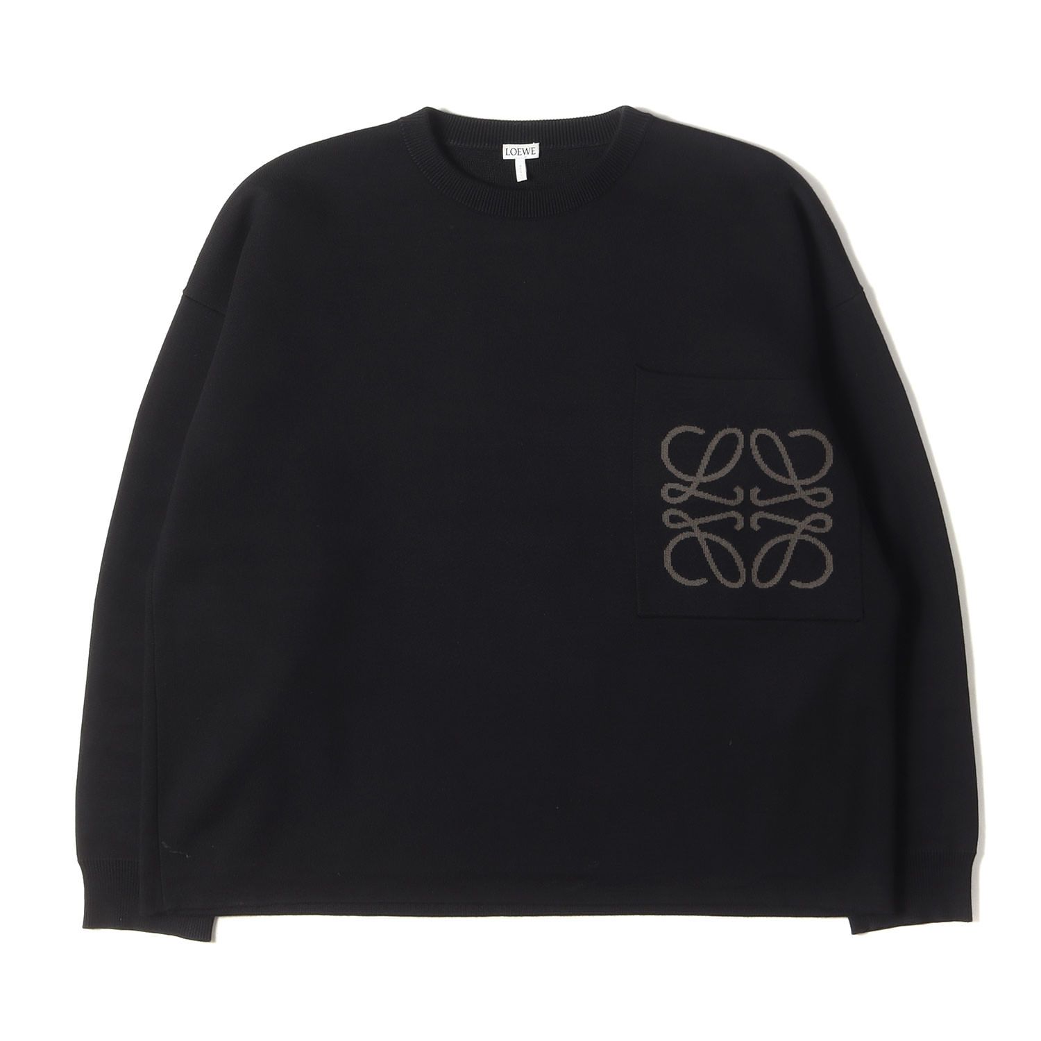 LOEWE ロエベ ニット サイズ:S 現行モデル アナグラム ジャガード 