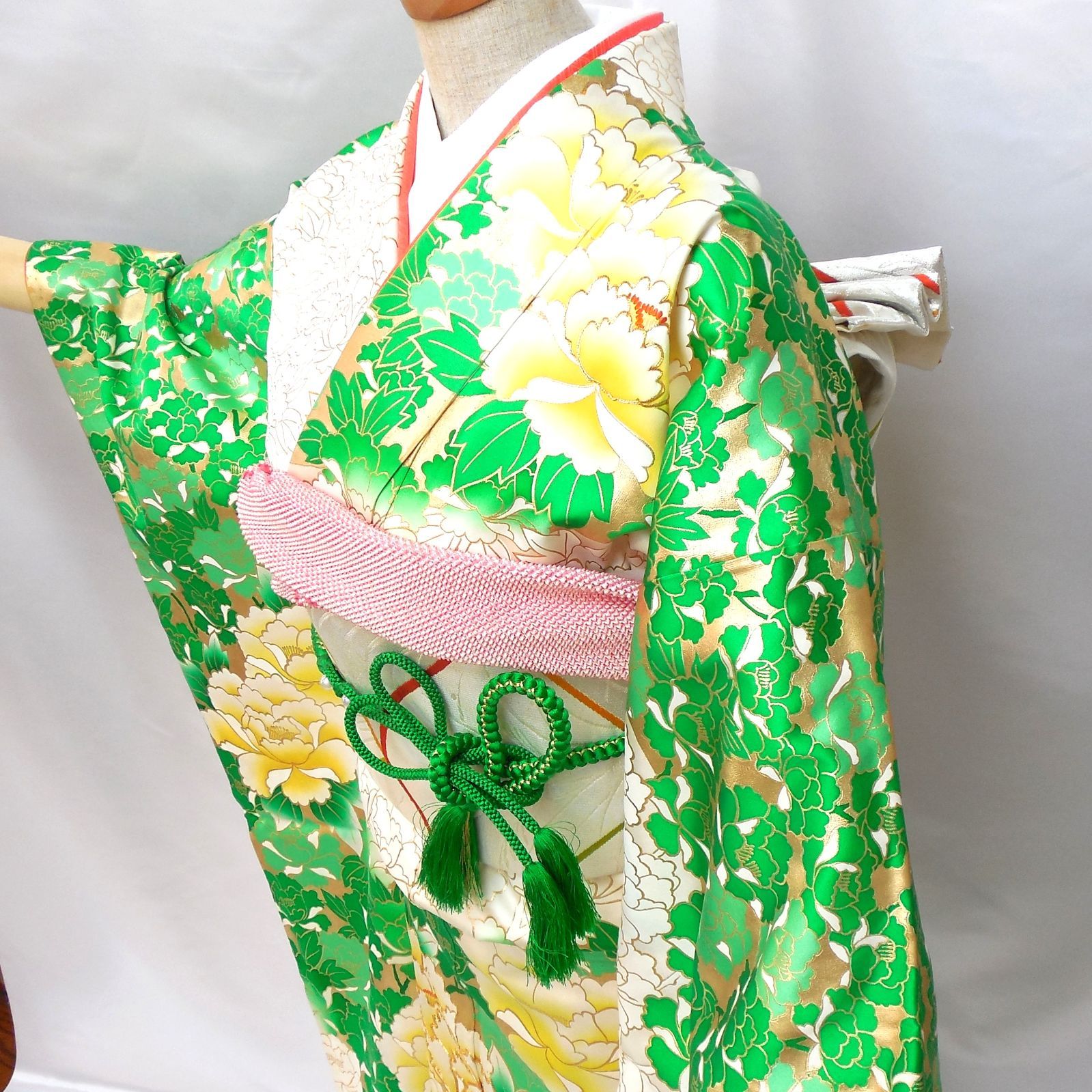 フォロワ割】美品☆振袖フルセット 正絹 成人式 振袖 7点セット