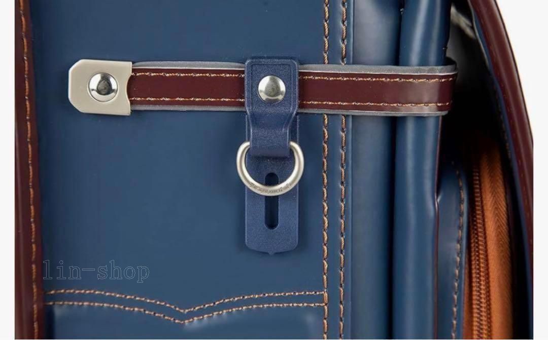 新品】ランドセル ブラック ブルー 黒 青 イーグルモデル 大容量 軽い  